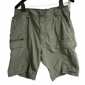 Coleman Olive Cargo Shorts 30